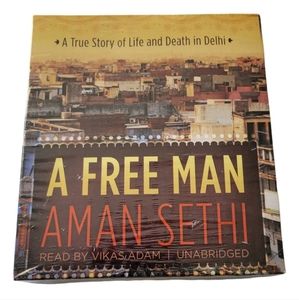 A Free Man by Aman Sethi 2012 Unabridged CD NEW (Read Description).
